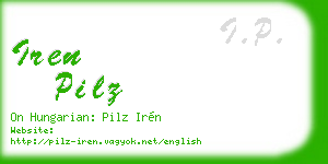 iren pilz business card